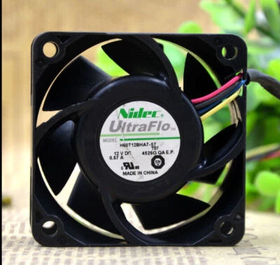 1PCS NEW NIDEC H60T12BHA7-57 6CM 6025 12V 0.57A cooling fan #LRR - Image 1 of 3