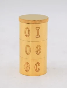 Nuovo stock olio triplo placcato oro 24k + OI, OS, SC + (calice co) - Foto 1 di 5