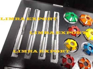 DODGE 1996 5.9L 360 Magnum Heads VALVE SEAT CUTTER KIT 3 ANGLE CUT CARBIDE TIPP - Picture 1 of 3