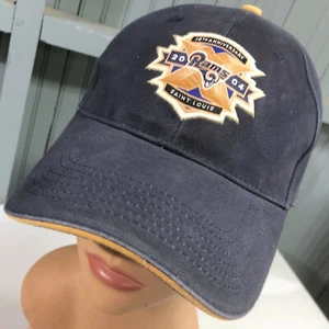 St. Louis Rams 2004 Anniversary Adjustable Baseball Cap Hat - Picture 1 of 5