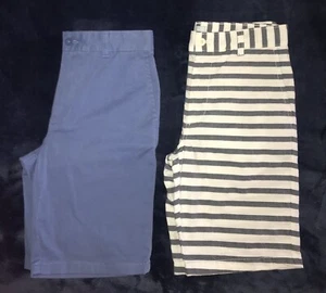2pc Lot CC Classic Club Shorts Boys Sz 14 Modern Fit Adjustable Waist Cotton - Picture 1 of 12