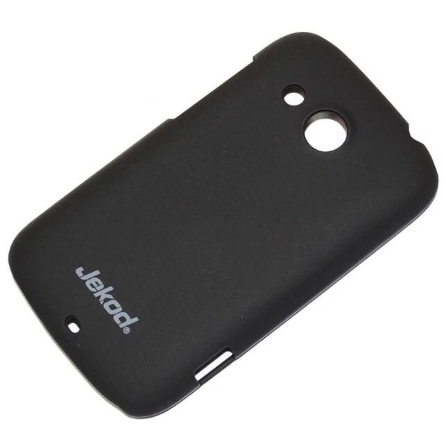 Custodia Jekod Originale Super Cool Case Cover Per Htc Desire C Nera Black - Immagine 1 di 3