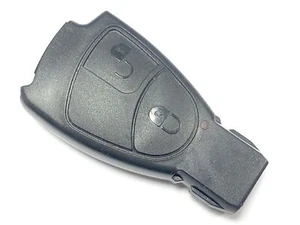 Repuesto Funda 2 Botones para Mercedes A C E S SLK SL CL R ML Clase Mando a Distancia Llavero - Imagen 1 de 2