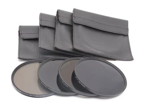 Heliopan Neutral Density ND Gray filters set 95mm thread: NDx8, x4, 2.0, 1.2 - Picture 1 of 8