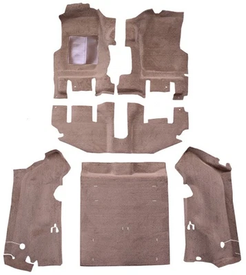 1997-2002 Jeep Wrangler TJ ковер - Cutpile |длинная консоль, без качелей панели - Изображение 1 из 4