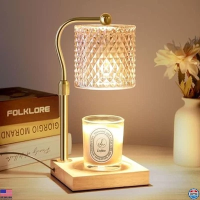 Candle Warmer Lamp with Timer & Dimmer, Adjustable Height, Home Decor Gift - Image 1 of 4