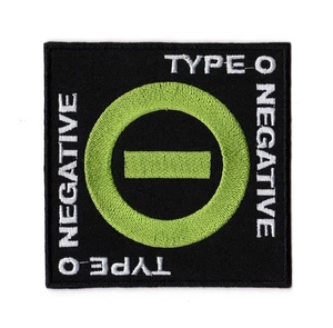 Type O Negative Sew-on Patch | American Gothic Doom Metal Rock Band Logo - Picture 1 of 2