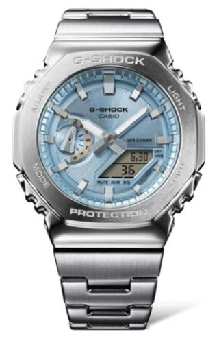 Casio GM-2110D-2AER Orologio Uomo G-Shock Classico 44mm 20ATM