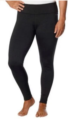 Marc New York Ladies Fleece Lined, Hidden Key Pocket Leggings, Black, L Large - Image 1 of 4