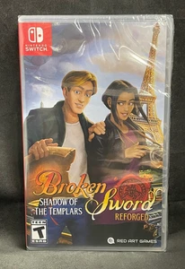 Broken Sword - Shadow of the Templars: Reforged (Nintendo Switch) TOTALMENTE NUEVO - Imagen 1 de 2