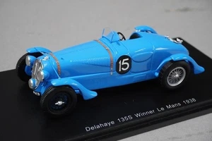 Coche modelo 1:43 Spark 43LM38 Delahaye 135S Le Mans 1938 #15 - Imagen 1 de 11