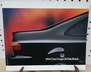 Nice Original 1994 Honda Civic Coupe & Hatchback Deluxe Sales Brochure 94 USA - Picture 1 of 2