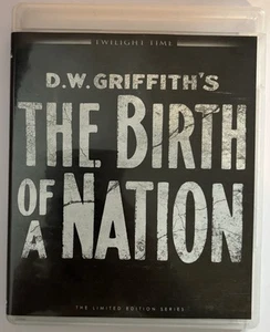 BIRTH OF A NATION (1915) 2-Disc Blu-ray TWILIGHT TIME Limited w/OOP Booklet MINT - Picture 1 of 8