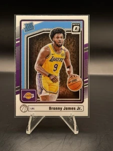 Bronny James Jr. Rated Rookie 2024-25 Panini Donruss Optic #282 Optic Lakers - Picture 1 of 2