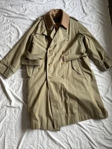 Vintage BURBERRY heavyweight Trench coat with full liner - Picture 1 of 24