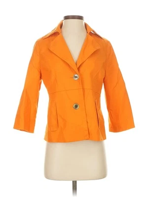 Rafaella Women Orange Blazer S Petites - Image 1 of 4