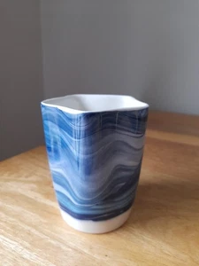 Scotia Keramik Isle Of Lewis kannelierter Becher/Vase marmoriert - Bild 1 von 4
