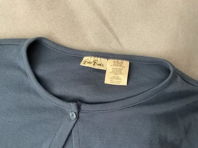 🎉🎉Bobbie Brooks Cárdigan Mujer Abotonado Manga Larga Suéter Talla Grande Foto 1 de 4