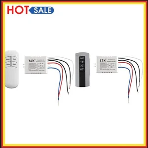Wireless ON/OFF Lamp Remote Control 15 30 60 Minute Timer Switch Light - Bild 1 von 14