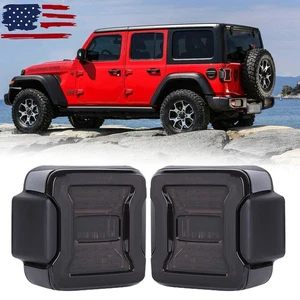 Luces traseras LED 2 piezas luz de freno trasera señal de giro para Jeep Wrangler JL 2018-2021 - Imagen 1 de 13