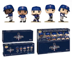 Funko POP! Texas Rangers MLB 2023 Serie Mundial Campeones Fanáticos Exclusivo Cinco - Imagen 1 de 3