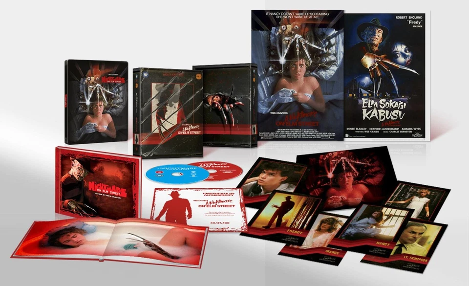 A Nightmare On Elm Street Ultimate Collectors Edition 4K Ultra HD + Blu-Ray - Image 1 of 1