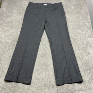 Pantalones Gunex Mujer 12 Pierna Recta Mezcla Lana Virgen Elastizados Carrera Clásico Gris - Imagen 1 de 10