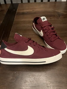 Nike Court Legacy Canvas Beetroot CW6539-601 Schuhe Größe Herren 8,5 oder Damen 10 - Bild 1 von 8