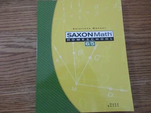 Saxon Math 6/5 (3rd edition) Solutions Manual - Bild 1 von 1