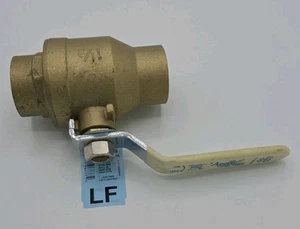 Apollo Lead Free Ball Valve 1-1/2" Sweat 600 CWP Brass 94ALF-207-01A NEW - Picture 1 of 5