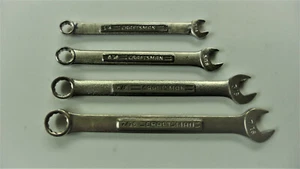 Craftsman Wrenchs Set of 4 Open & Box 12 Pt. Standard 1/4,5/16, 3/8, 7/16 - Picture 1 of 2