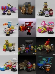 UNPAINTED Wacky Races 11 Vehicle & Drivers Chibi Character Set 3d Printed Models - Picture 1 of 1