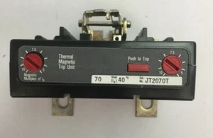WESTINGHOUSE JT2070T THERMAL TRIP UNIT 70AMP 2POLE - Picture 1 of 6
