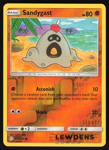 Sandygast - 126/236 - Reverse Holo Common - Cosmic Eclipse - Pokemon Card - Picture 1 of 2