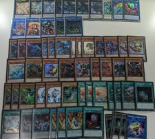 Yugioh DINOSAURIER TURNIER-DECK (15 Extra, Dolkka, Archosaurier, Handtraps UVM)!