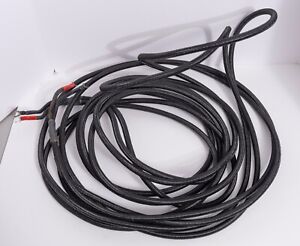 23ft AudioQuest Slate Speaker Cable with Spade Connectors 