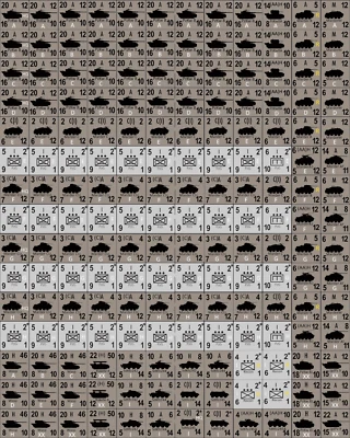 PanzerBlitz Panzer Leader Counters 1947 What If/Fantasy. Avalon Hill. Foto 1 de 3