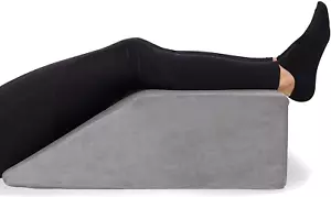 Leg Elevation Pillow - Memory Foam Leg Elevating Pillow | Leg Rest Wedge - Leg P - Picture 1 of 12