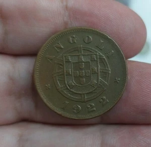 39) Portugal / Angola - 5 Centavos 1922 KM#62 Circulated - Picture 1 of 2