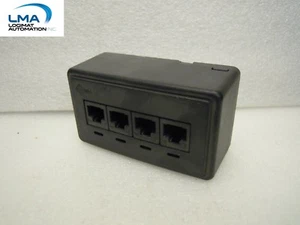 NORDX/CDT AX100401 NXTOBS4A-04 DATA VOICE SURFACE JACK 4-PORT BLACK **NEW - Photo 1/5