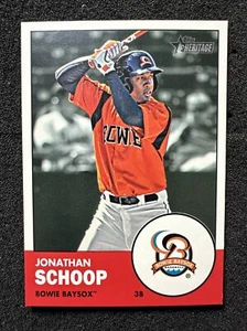 JONATHAN SCHOOP #146 2012 Topps Heritage Minor League Edition Prospect QTY - Picture 1 of 4