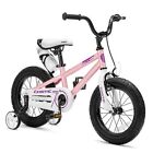  Kids Bike for 3-8 Year Old Boys Girls Kid's Bicycle 12 14 16 Inch 12Inch Pink