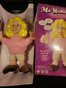 Ms. Wonderful “She’s So Understanding” Talking Doll Figure (Needs Batteries) NIB - Picture 1 of 6