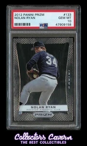 2012 Panini Prizm #133 Nolan Ryan PSA 10 (GEM MINT) - Picture 1 of 2