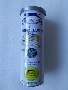 Slazenger Wimbledon 2021 Tennis Balls Used In Eastbourne Tennis 2024 - Picture 1 of 4