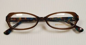 MICHAEL KORS MK689 200 Eyeglasses Designer Authentic 50-16-135 Brown Blue - Picture 1 of 8