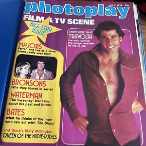 PHOTOPLAY July 1978 Travolta - Picture 1 of 2
