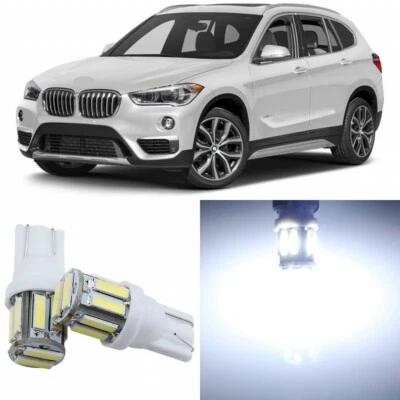 Paquete de 15 luces LED interiores blancas súper brillantes para BMW X1 2013-2017 + HERRAMIENTA Foto 1 de 4