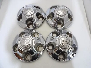 SET OF 4 OEM 1998 1999 2000-2001 DODGE RAM 1500 OEM 16" ALLOY WHEEL CENTER CAPS - Picture 1 of 12
