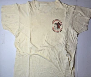 Camiseta Campamento Tuscarora Council Años 80 De Colección 19 pulgadas P-P Boy Scouts of America - Imagen 1 de 3